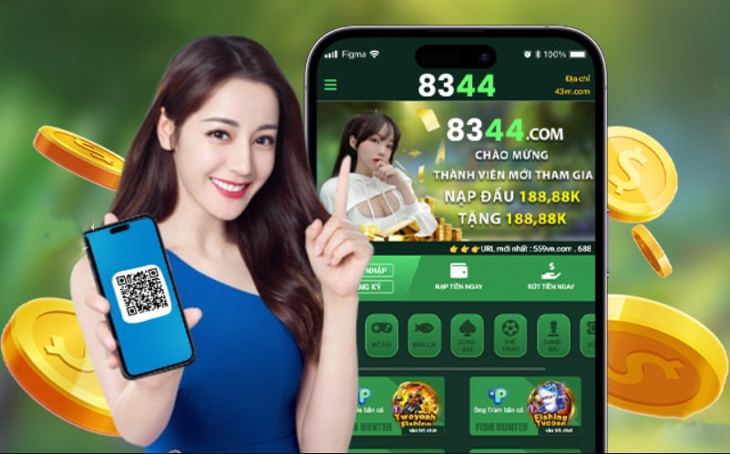 Hình ảnh quảng cáo của 88fc hiển thị nền tảng và các lợi ích